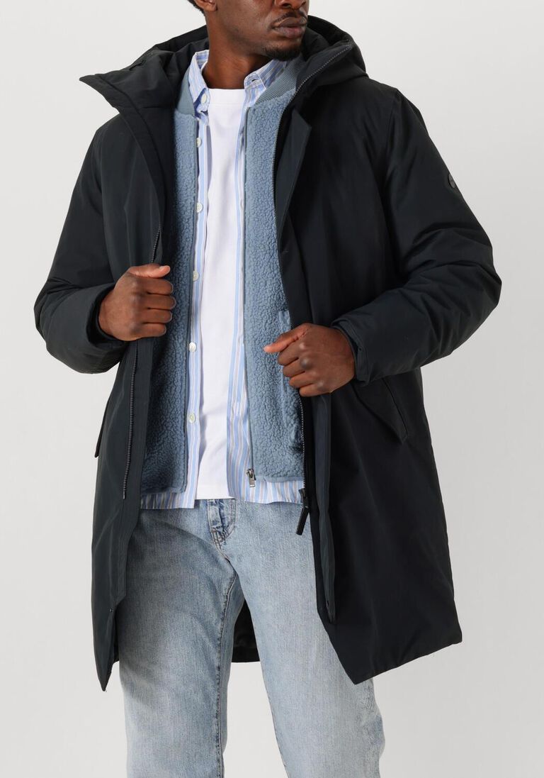 donkerblauwe elvine parka's gunter