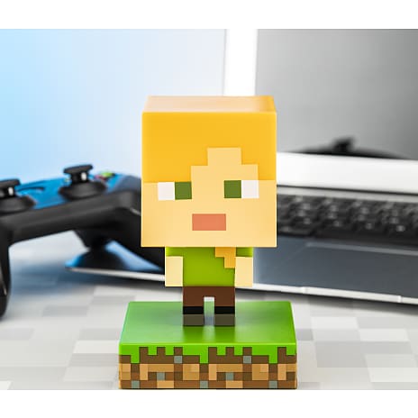 Minecraft Alex lampe - multifarvet