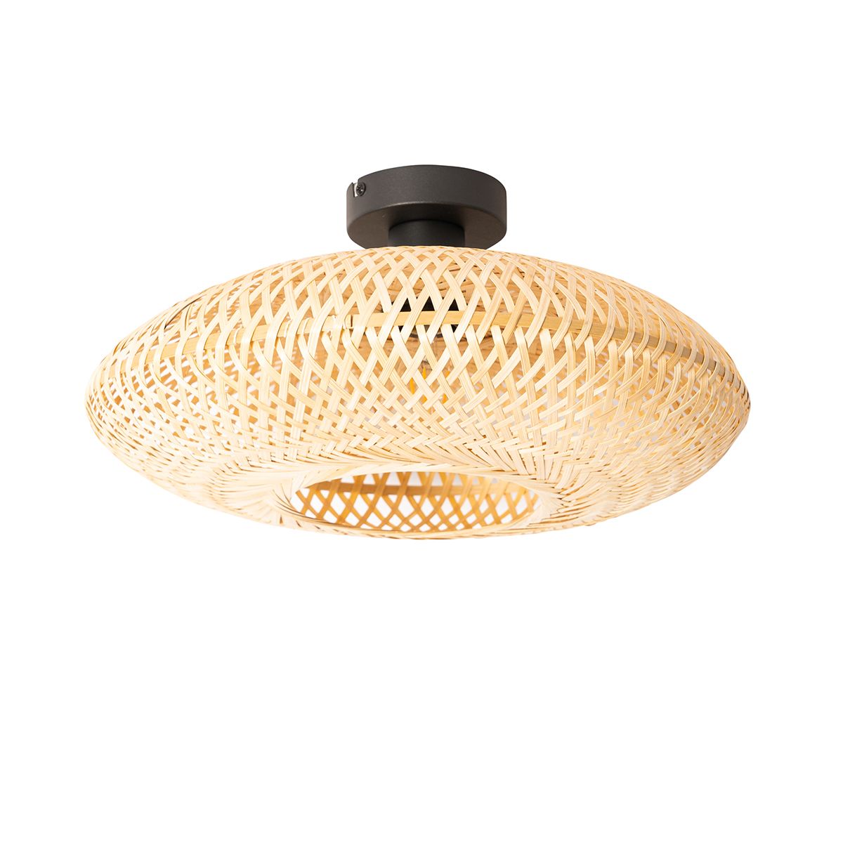 Oosterse plafondlamp bamboe 40 cm - Ostrava