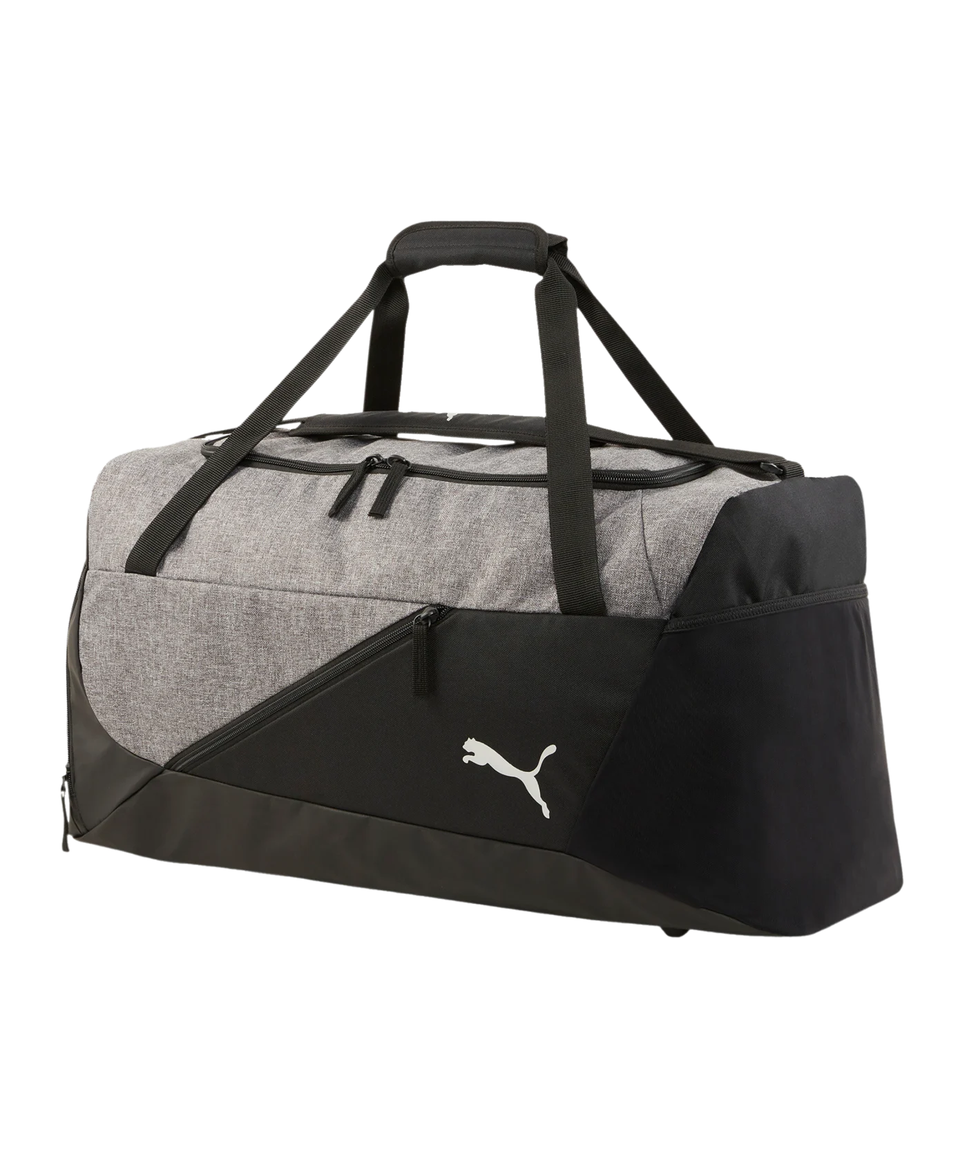 PUMA teamFINAL Teambag Tasche M Grau Schwarz F01