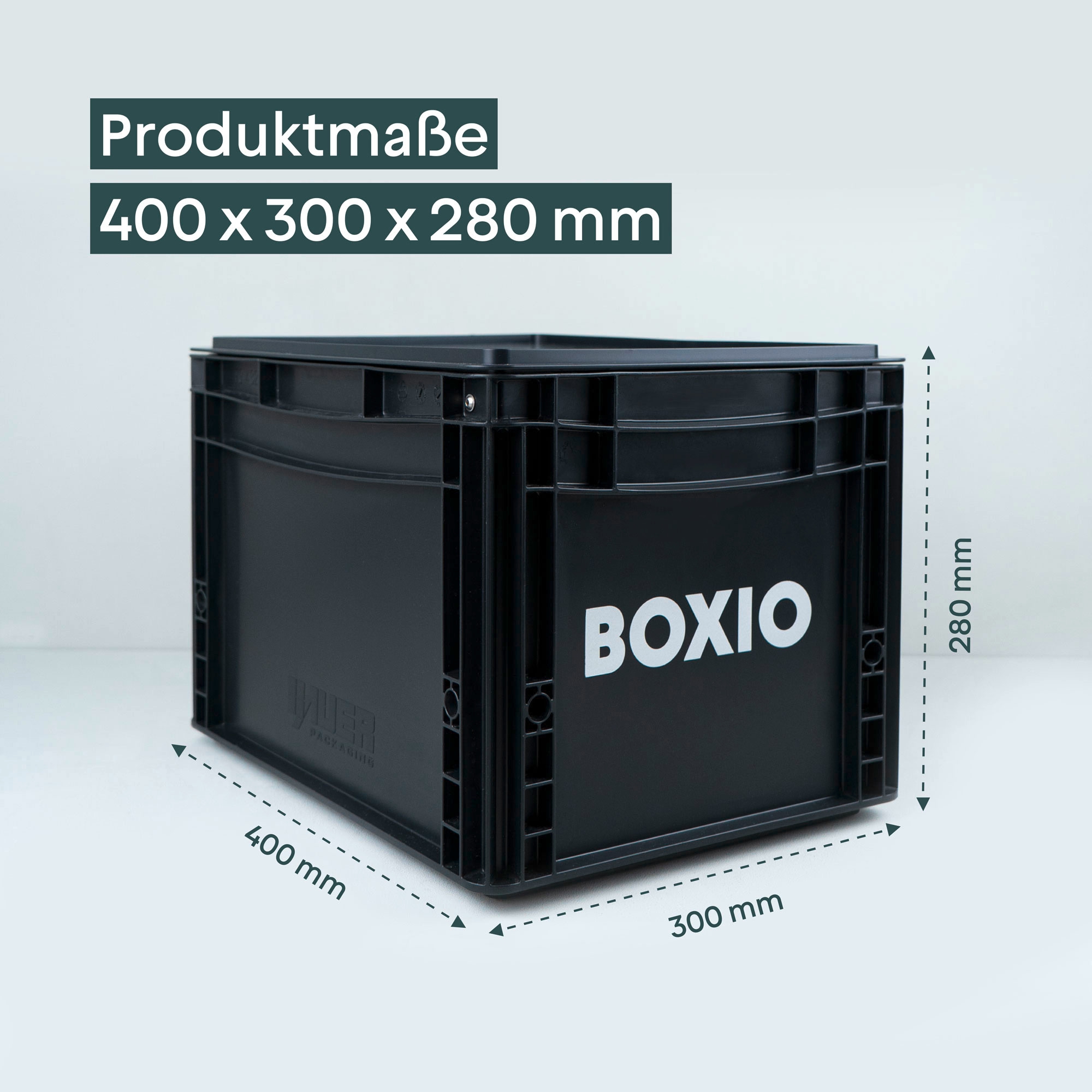 Boxio mobile Trenntoilette im Euroboxformat
