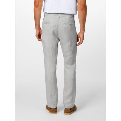 Herren-Leinenhose, Hellgrau