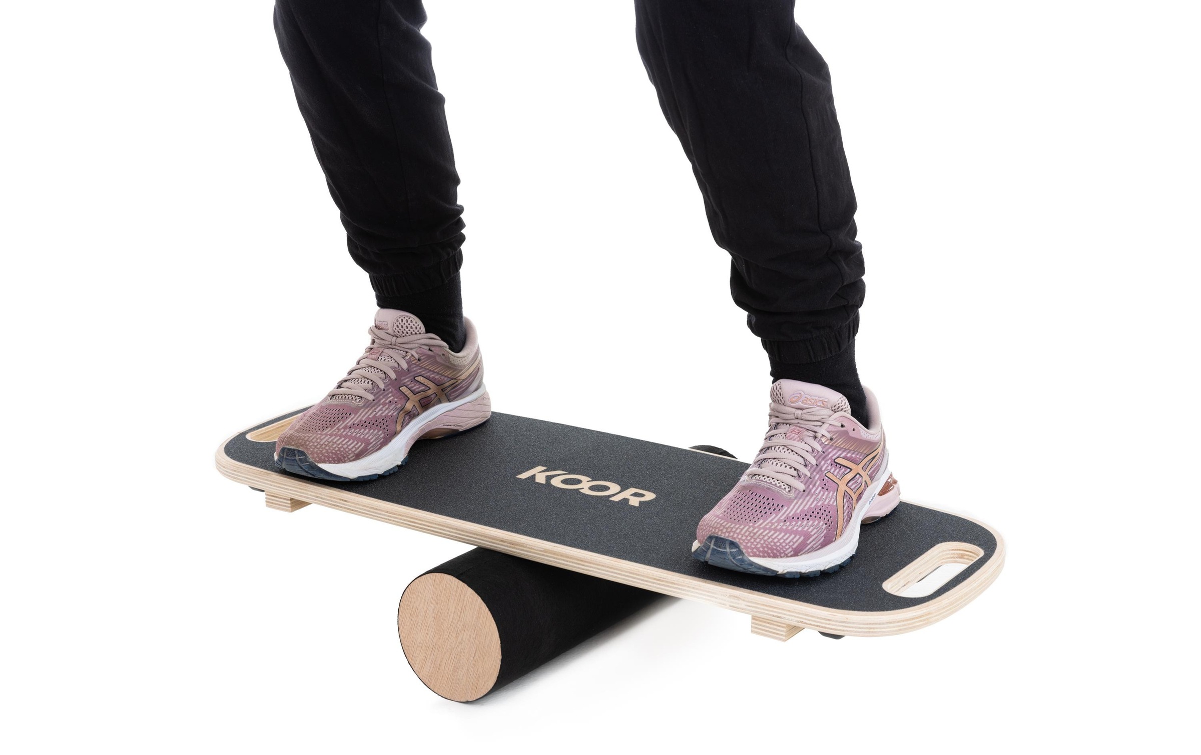 KOOR Balanceboard »Board mit Rolle« Holzart: Birke (China)