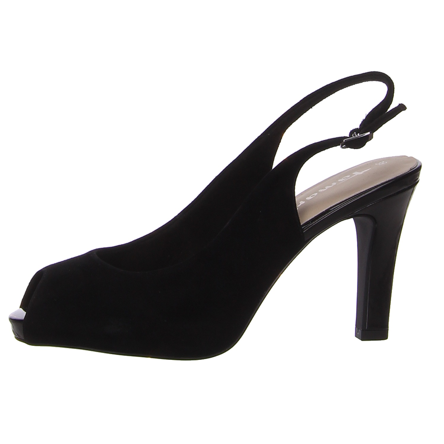 Tamaris Peeptoe schwarz schwarz