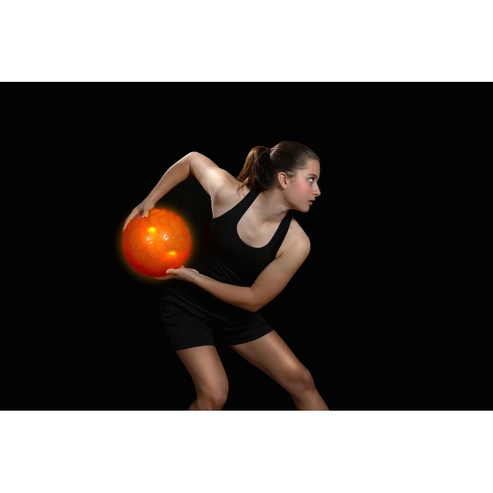 Tangle NightBall Leuchtbasketball Orange
