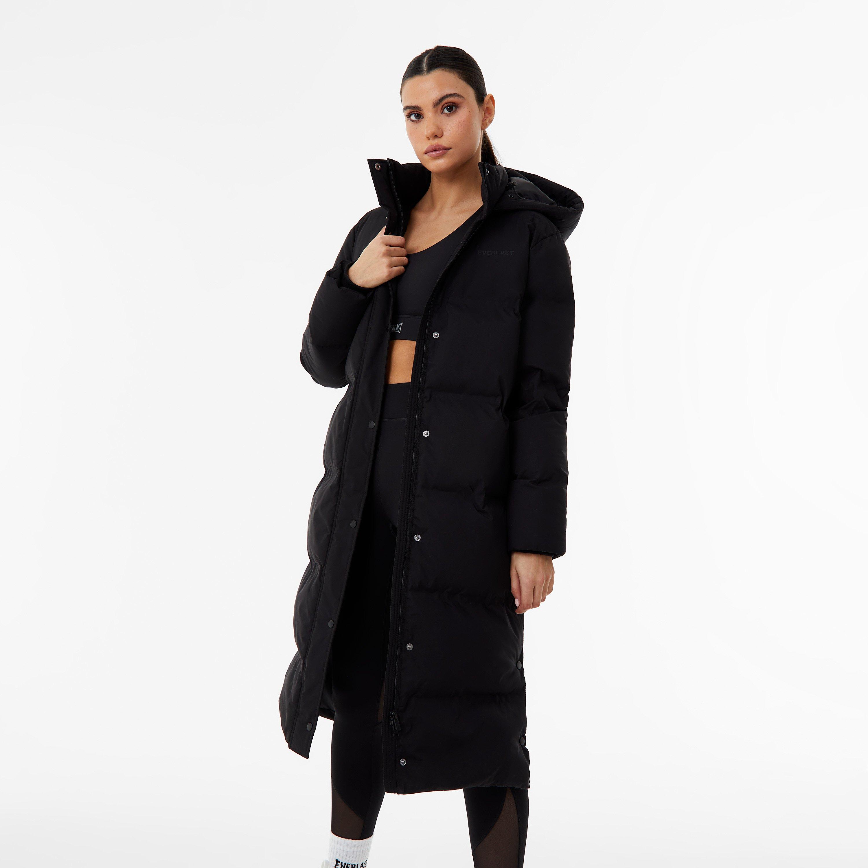 Everlast Hooded Longline Puffer Jacket