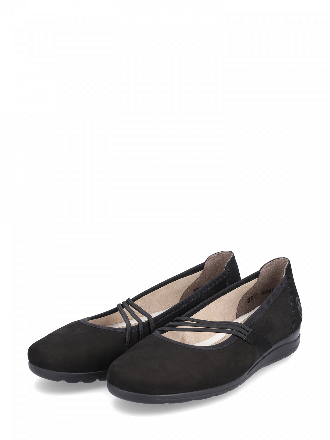 Rieker Suede Comfort Ballerina