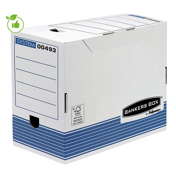 10 boîtes archives automatiques Fellowes Dos 20 cm