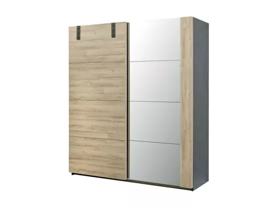 Chambre Complète (160*200) Chêne naturel - OUDONG n°2