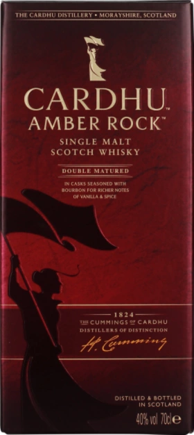 CARDHU AMBER ROCK 70CL