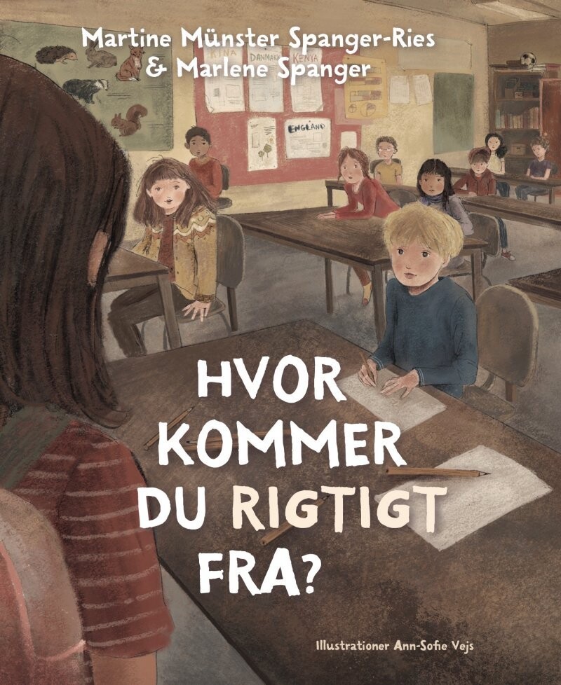 Hvor Kommer Du Rigtigt Fra? - Martine Münster Spanger-Ries - Bog