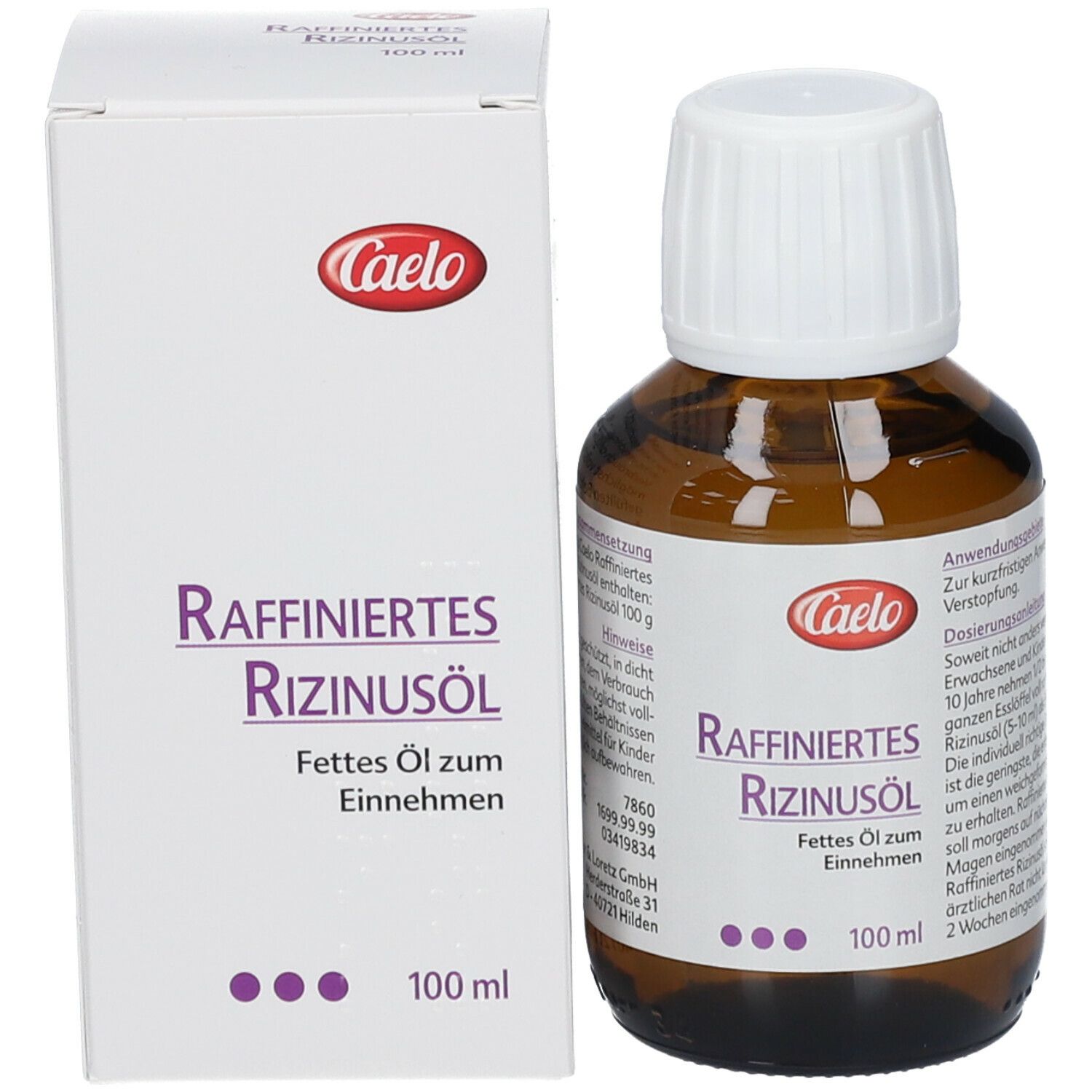 CAELO Raffiniertes Rizinusöl