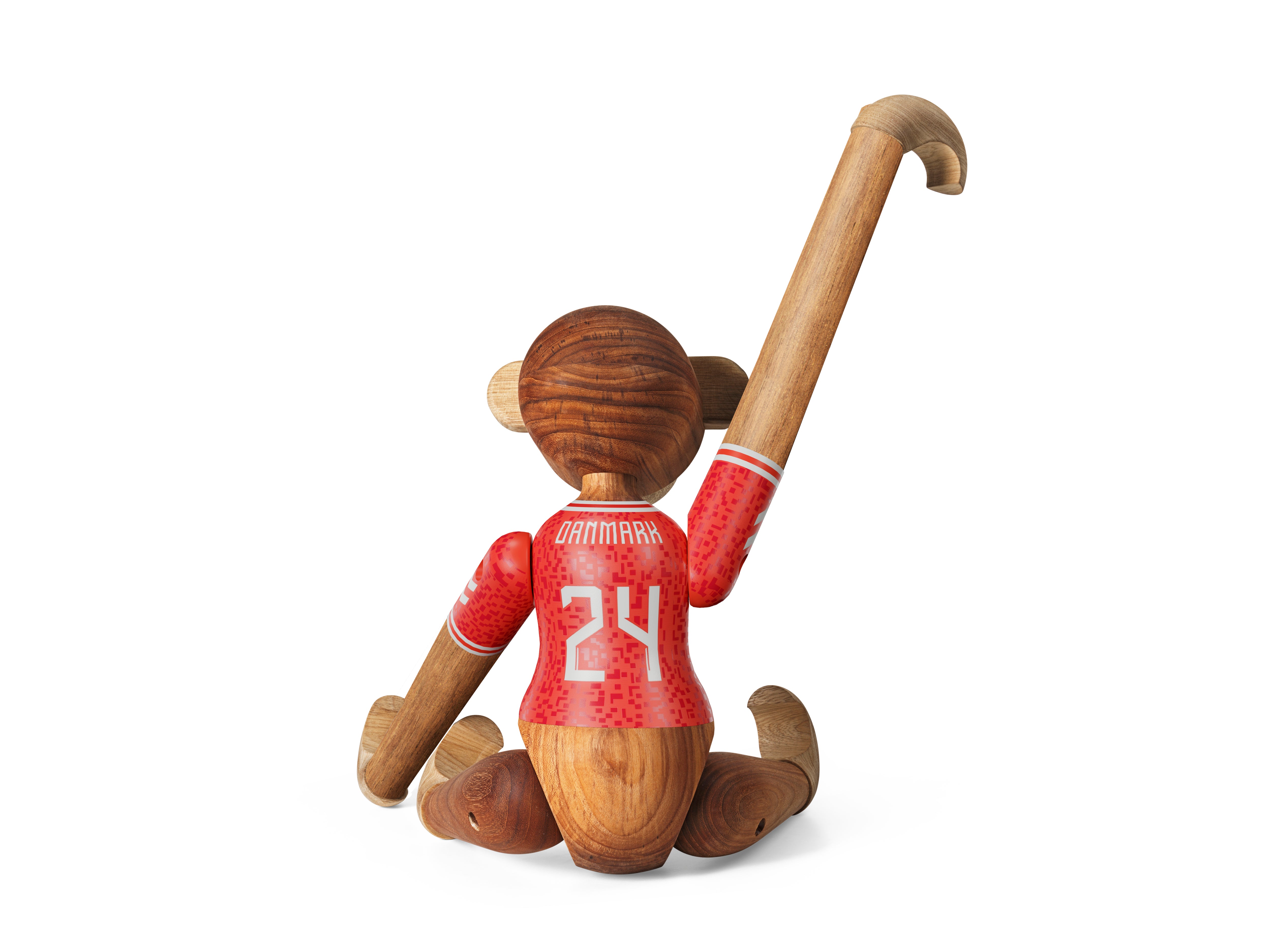 Kay Bojesen  x DBU Herre 2024, stor - teak/limba