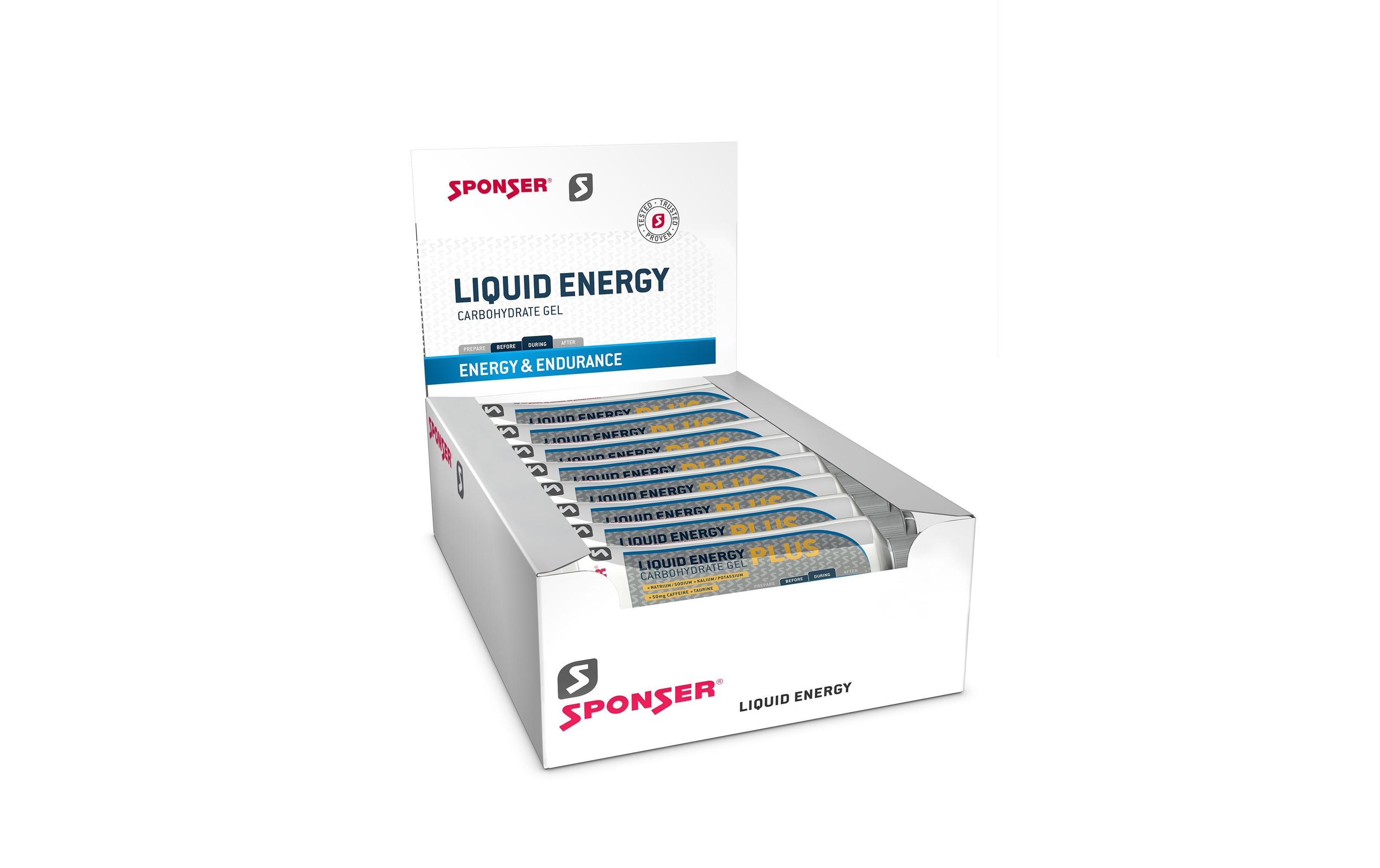 Liquid Energy 18 x 70gKohlenhydrat-Gel mit Natrium und Kalium