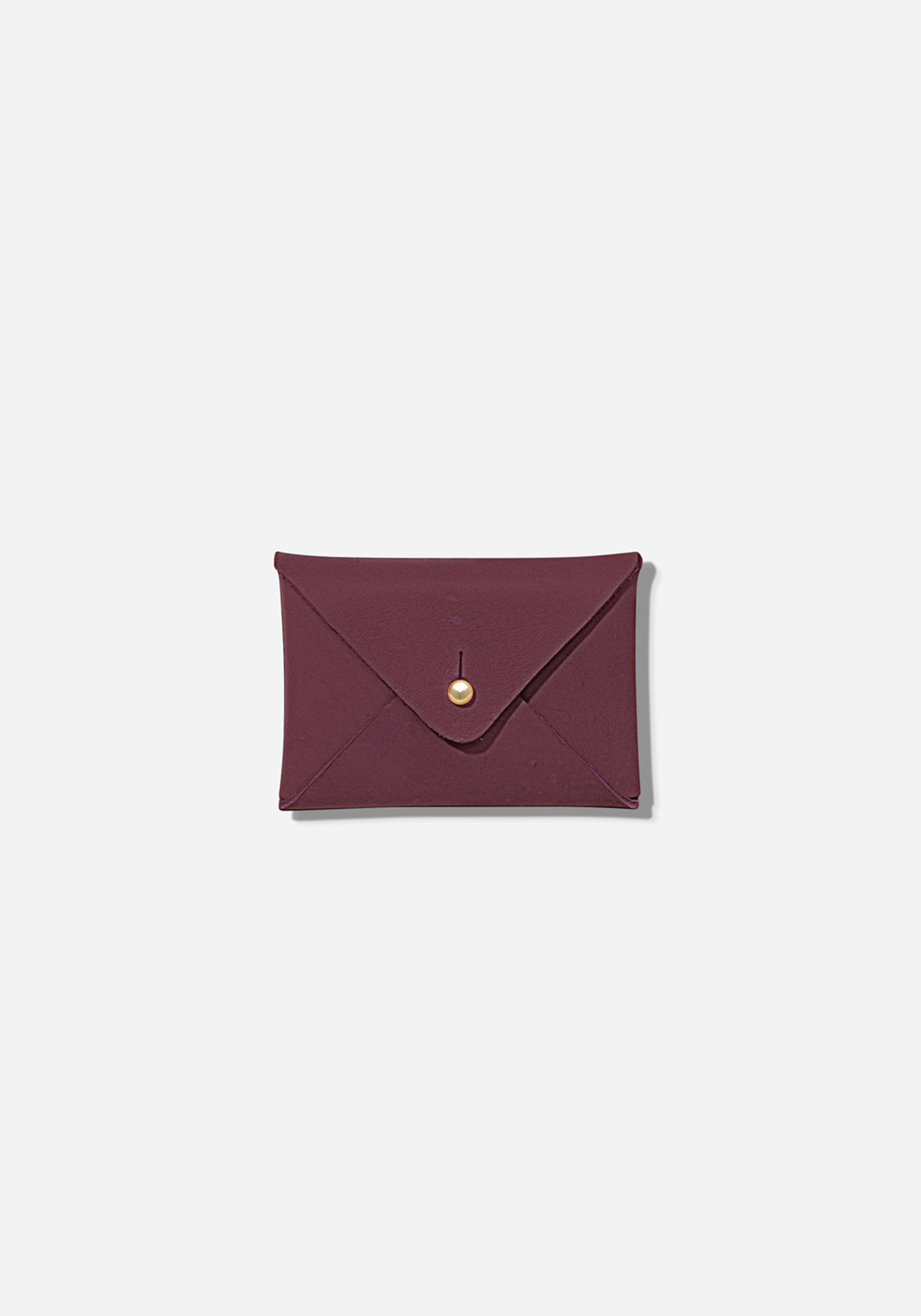 BADI Culture Portemonnaie Kuvert Wallet Bordeaux - vegan