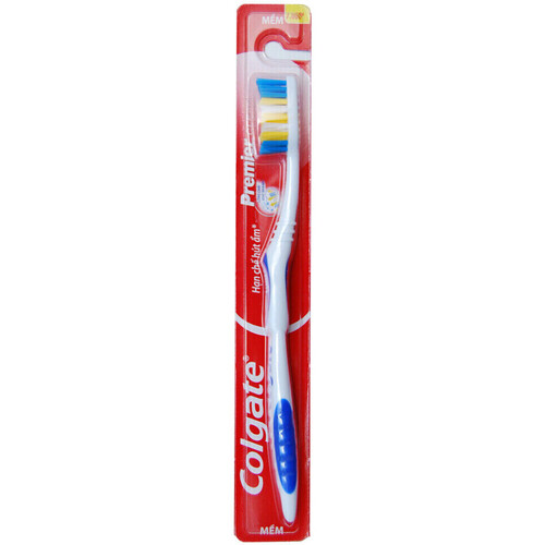 Colgate - Cepillo de dientes Classic Deep Clean - Mediano Azul