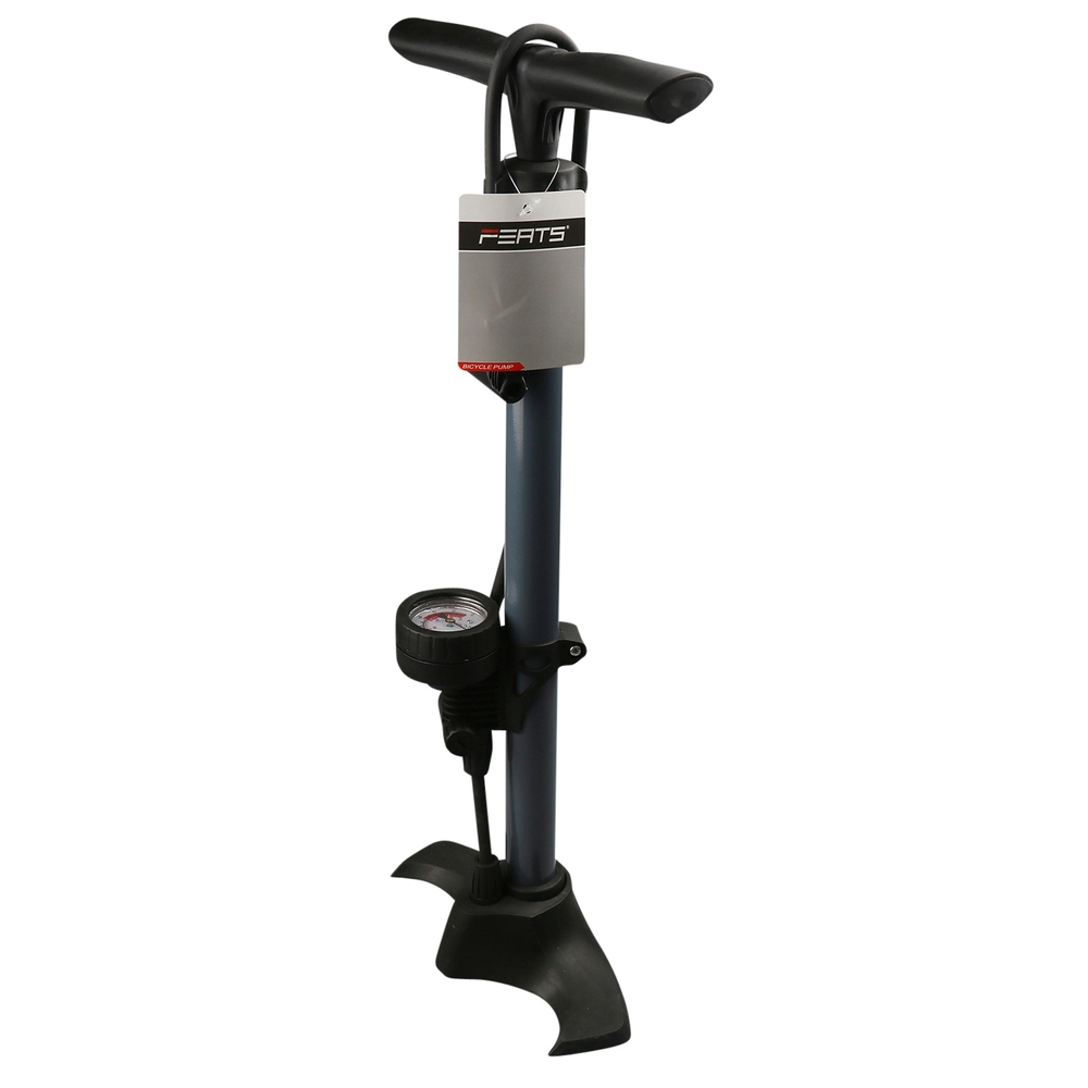 Handpumpe aus Stahl mit Manometer