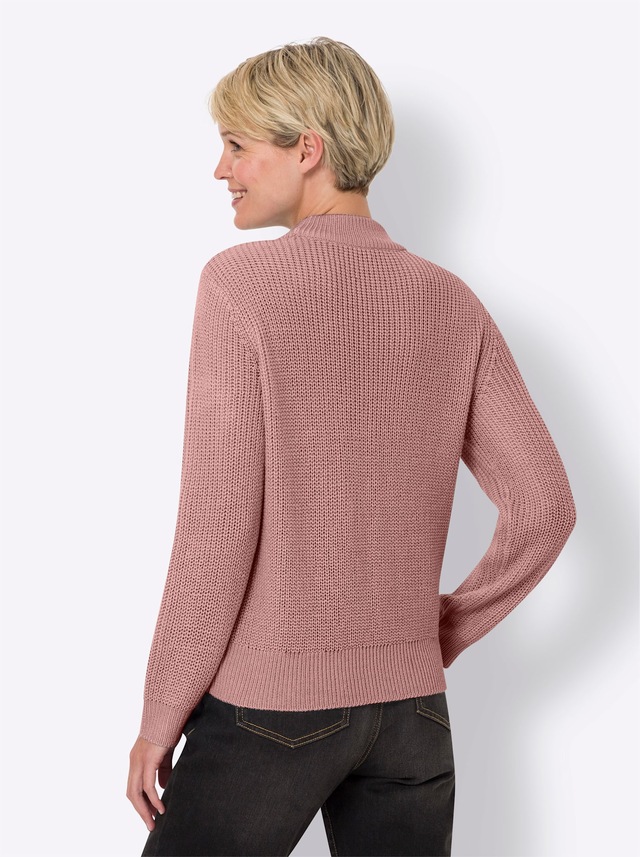 Classic Basics Stehkragenpullover »Langarm-Pullover«