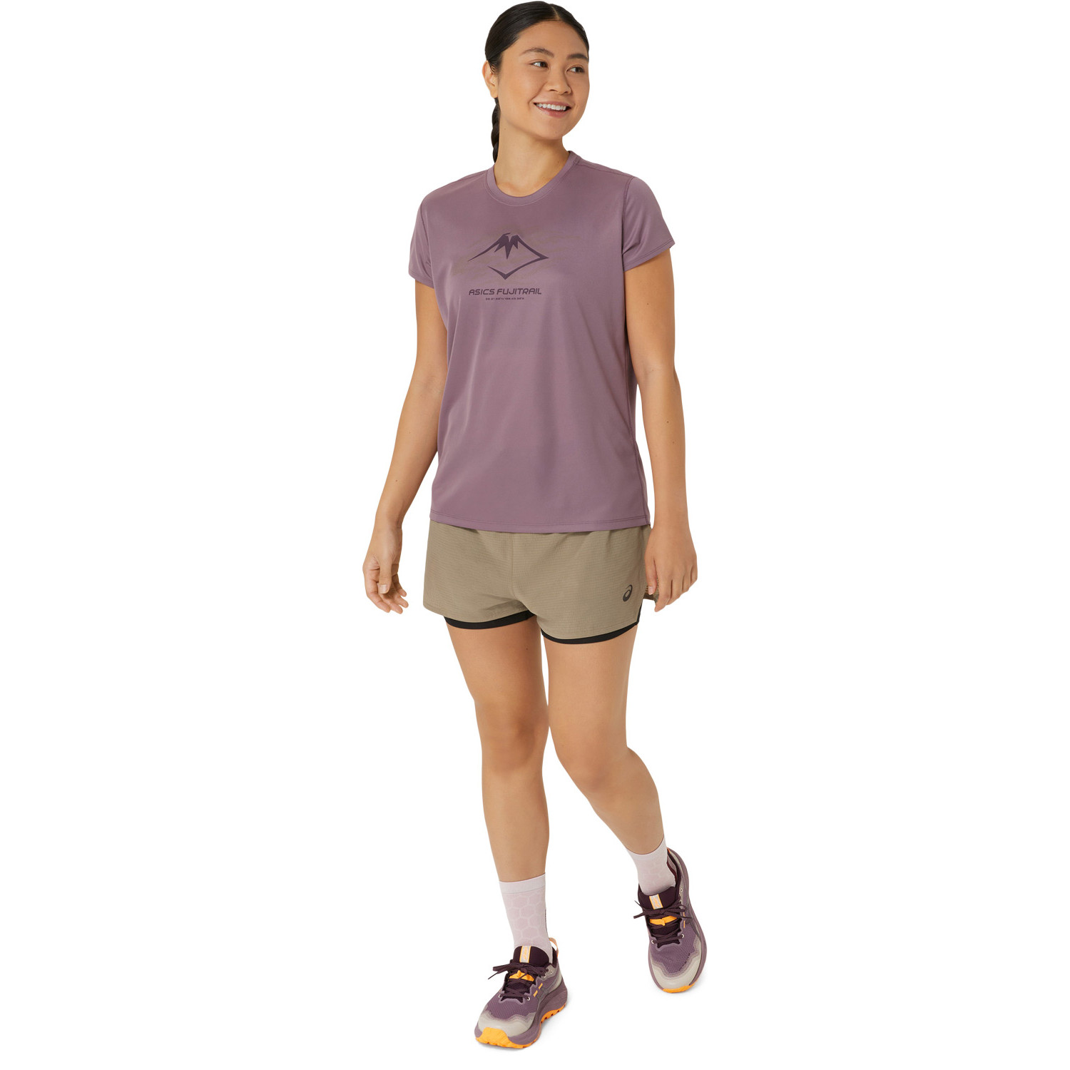 ASICS Fujitrail Logo T-Shirt Dames
