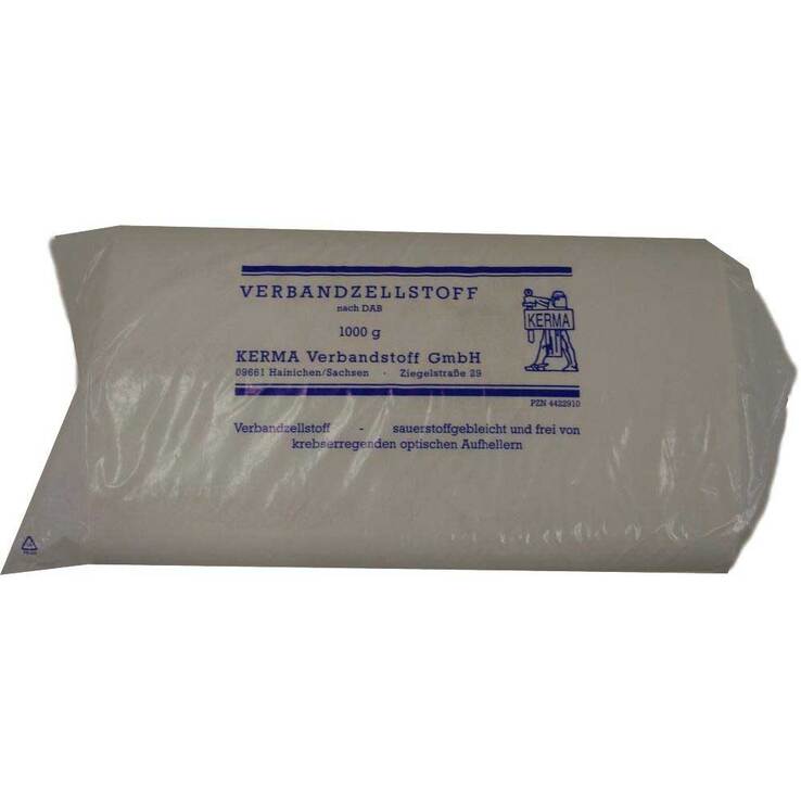 Verbandzellstoff hochgebleic, 1000 g