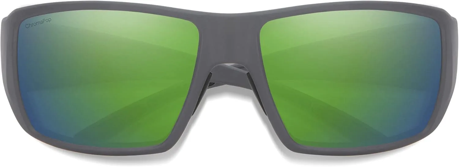 Smith Smith Optics Glass Guide'S Choice Matte Cement Polar Green Mirror