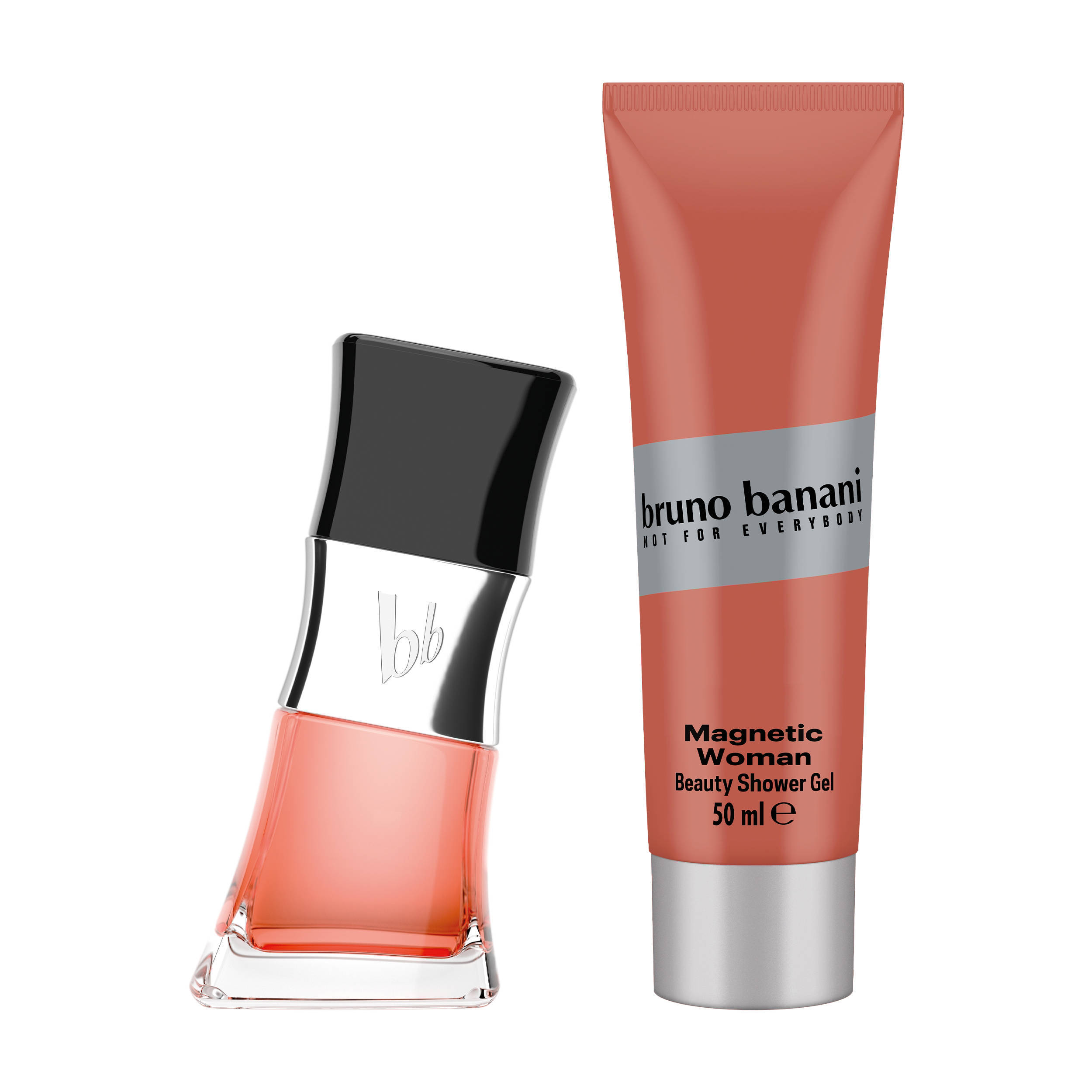 Bruno Banani geschenkset Magnetic Woman - eau de parfum 30 ml + showergel 50 ml
