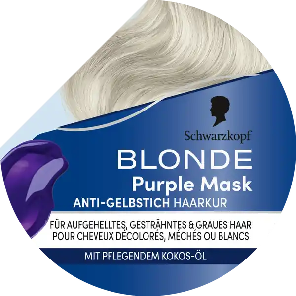 Purple Mask Anti-Gelbstich Haarkur