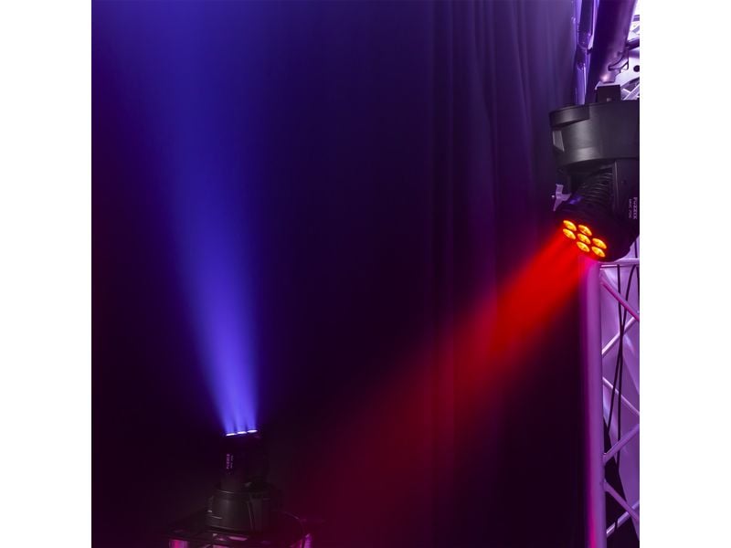 Fuzzix Moving Head MHC706 Kompakter Wash LED Moving Head