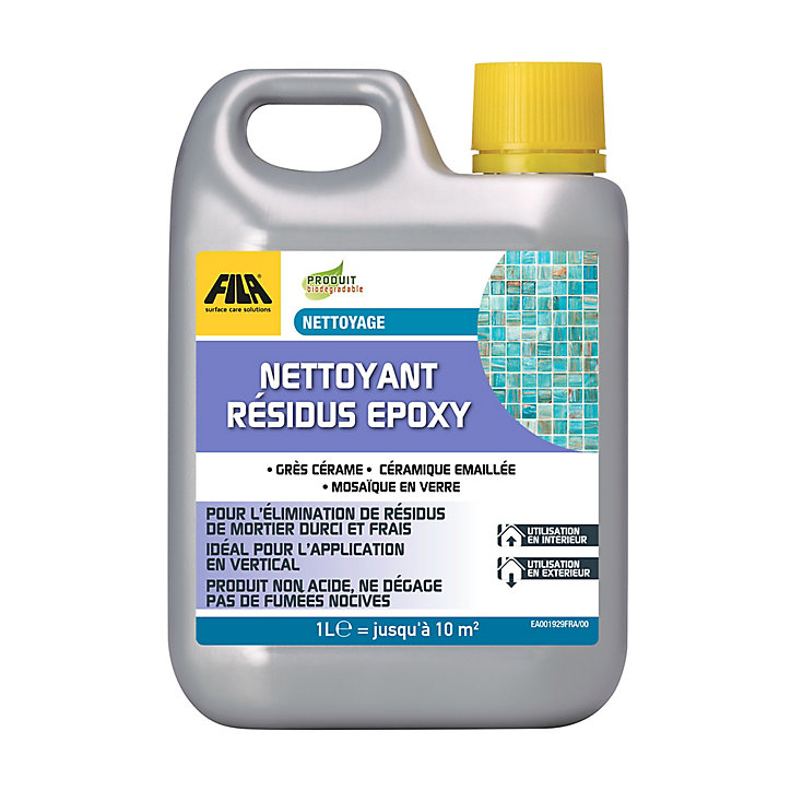 Nettoyant résidus époxy Fila 1L intérieur et extérieur