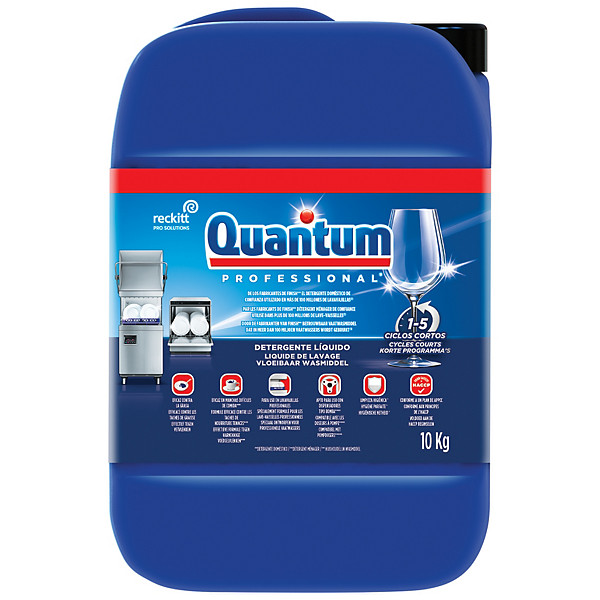 Liquide lave-vaisselle cycle court Quantum Professional 10 L