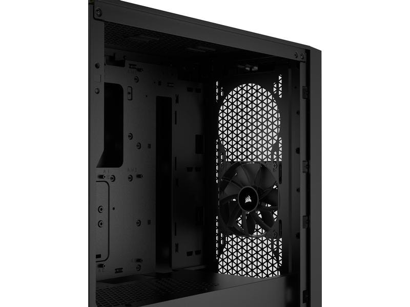 Corsair PC-Gehäuse 3000D Airflow Schwarz Mid-Tower PC-Gehäuse mit gehärtetem Glas