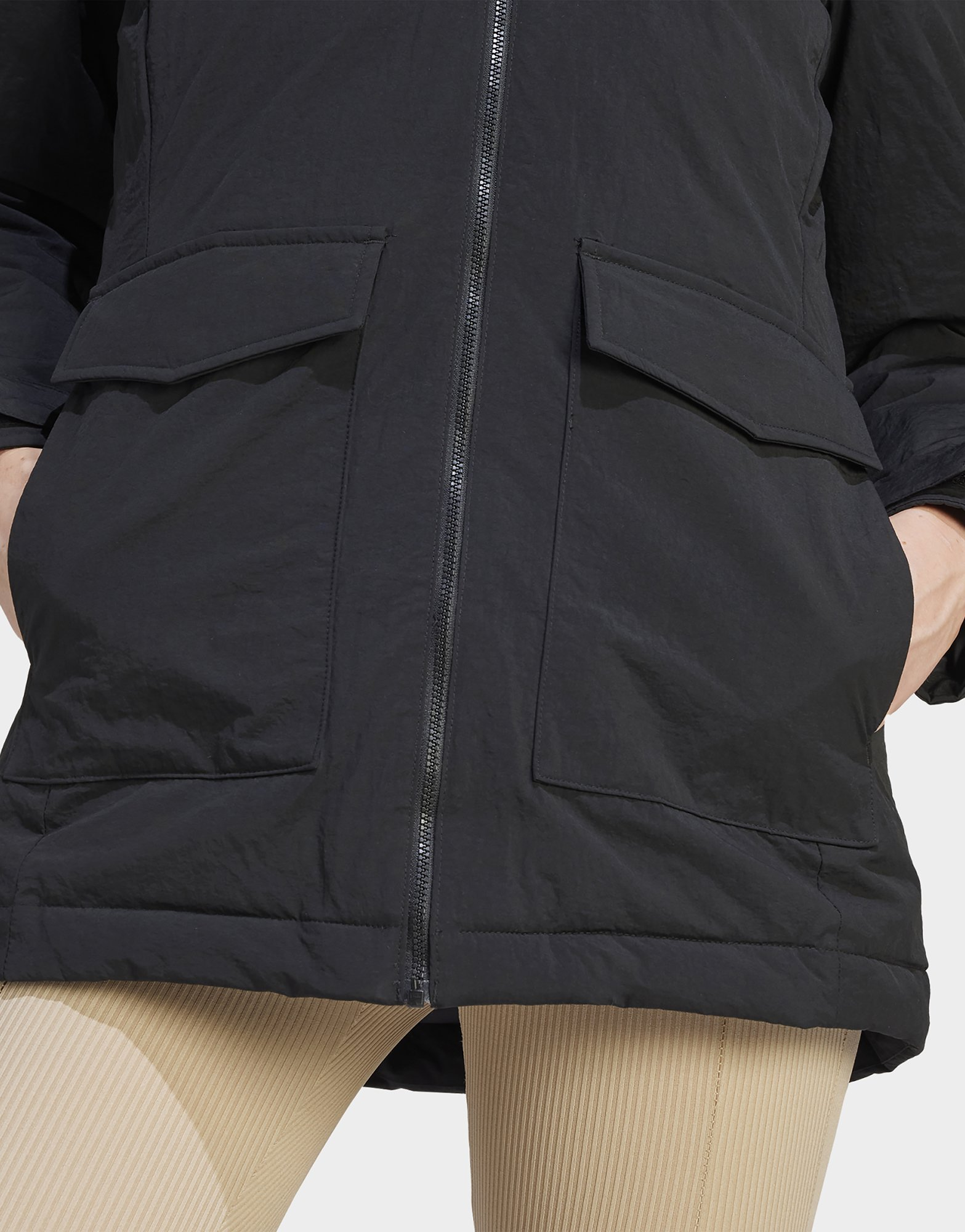 adidas Parka à capuche fourrure