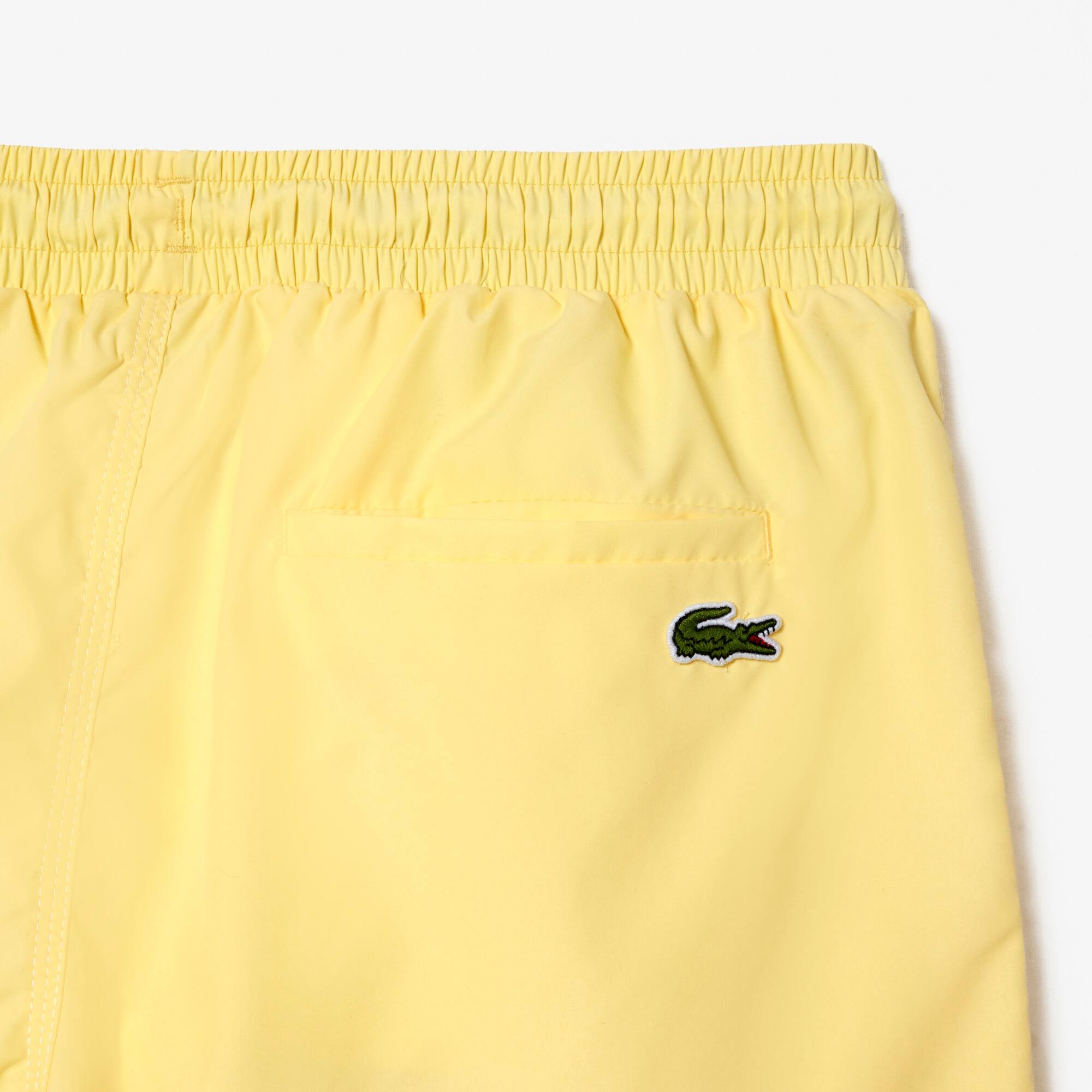 Short de bain homme Lacoste avec boxer intégré quick dry Maillots de bain - Jaune - Lacoste - Homme