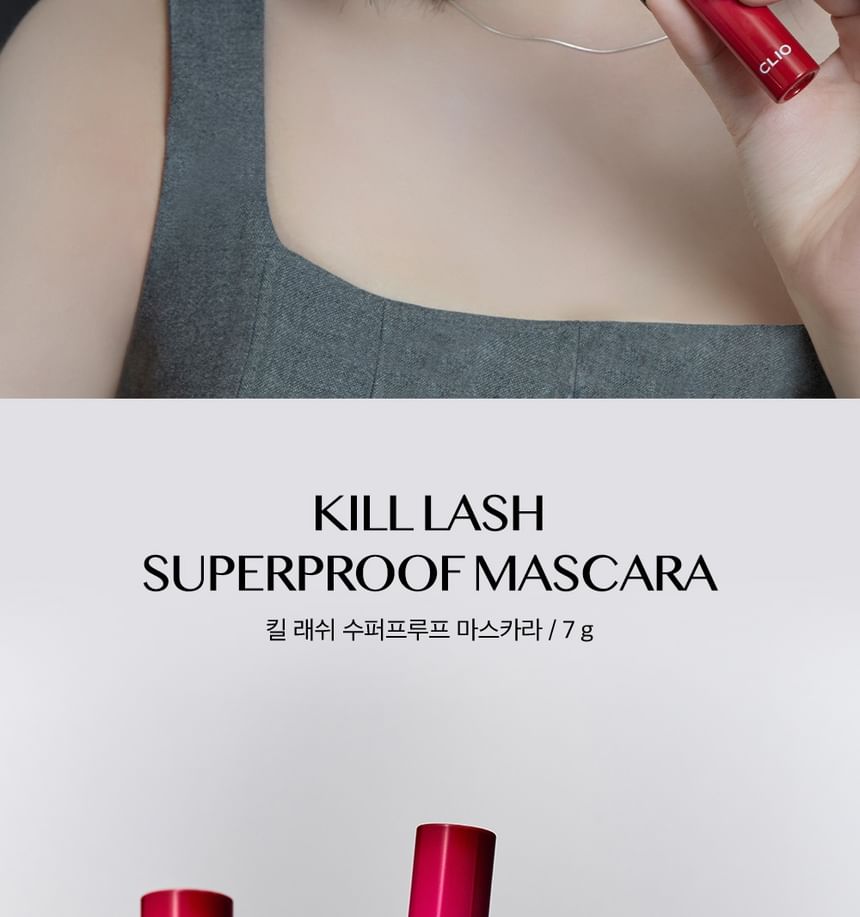 CLIO - Kill Lash Superproof Mascara - 8 soorten