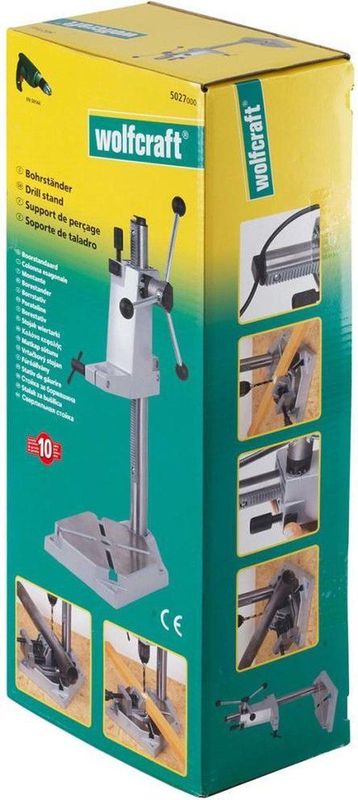 wolfcraft - Boorstandaard - Tafelboormachine - Kolomboor - Boorstatief