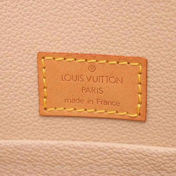 Louis Vuitton Vintage Louis Vuitton Sac Plat Brown