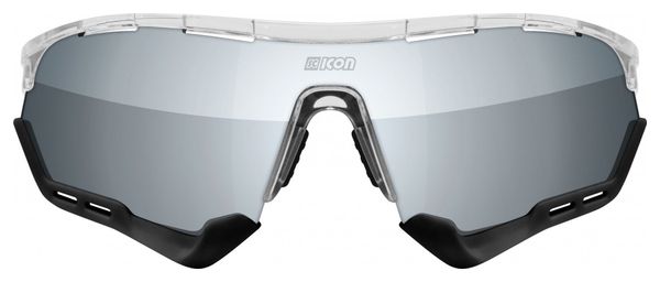 Scicon Sports Aerotech SCN PP XL Lunettes De Soleil De Performance Sportive (Scnpp Multimiror Silver/Briller)