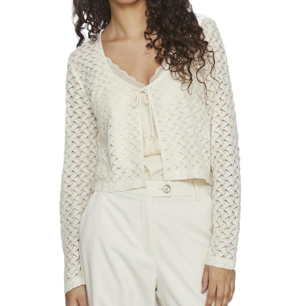 Vila Cardigan Beige Femme Vila Olira
