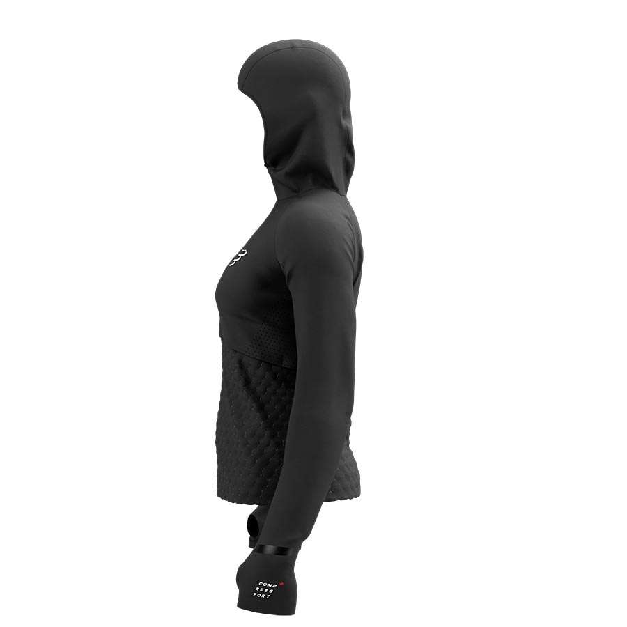 Compressport Winter Insulated 10/10 Hardloopjack Zwart Dames