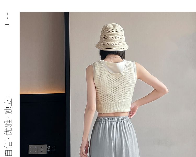 Tel tot 10 - Effen broek met wijde pijpen en trekkoord in de taille (verschillende ontwerpen)