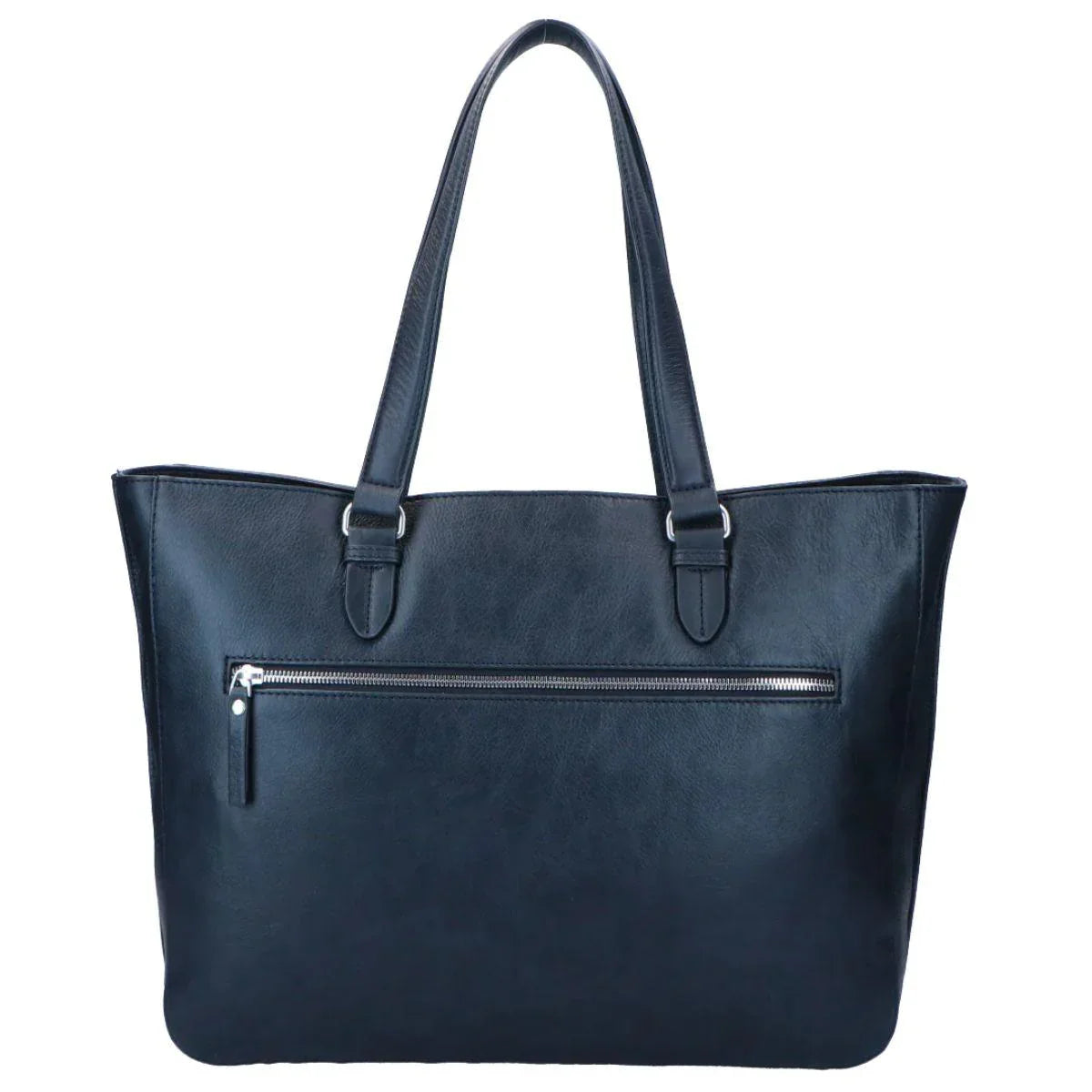 FMME | Caithy leren laptoptas 15,6