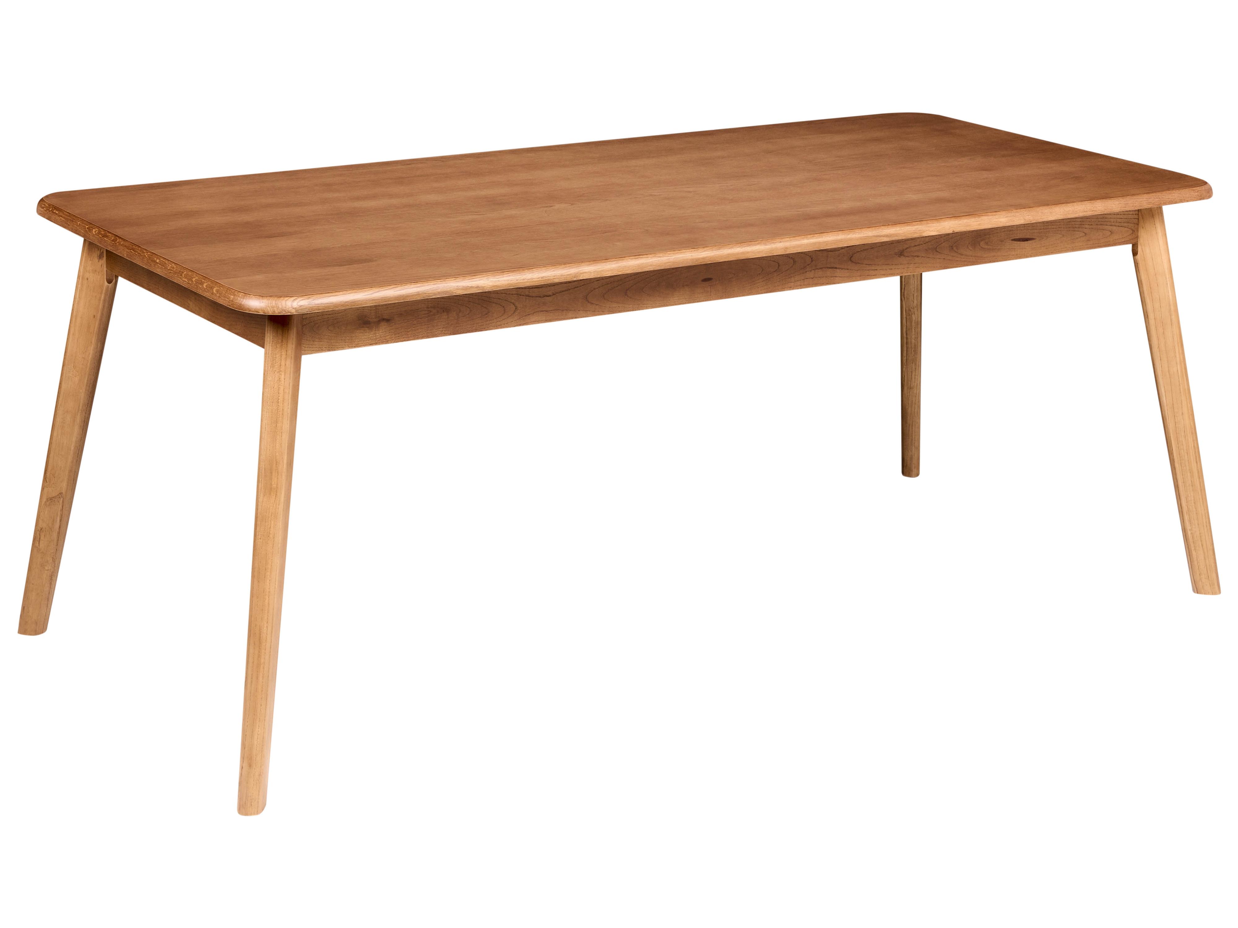 Eettafel KEHO Donker eikenhout 90 cm 200 cm