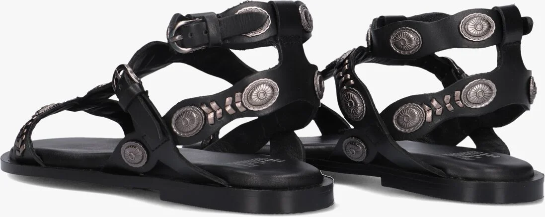 BRONX zwarte bronx sandalen sky-ler 85036-w