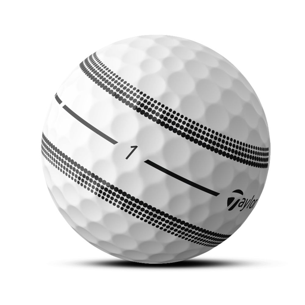 TP5 Stripe Golfball Hvit