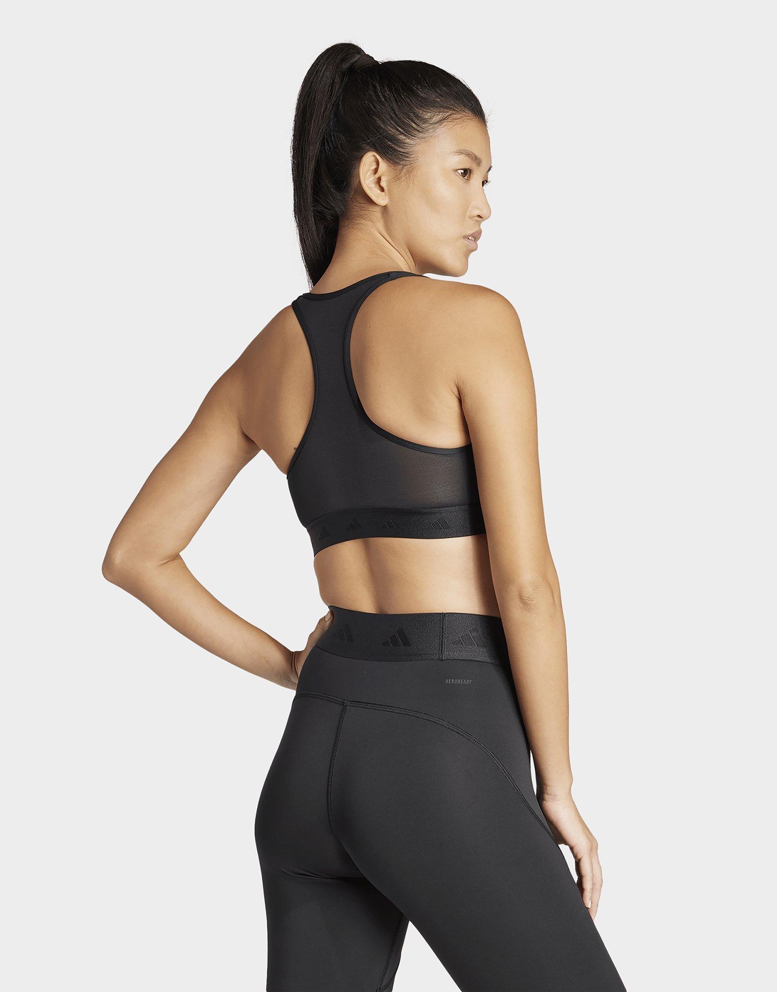 adidas Brassière de training Powerreact Hyperglam Maintien moyen