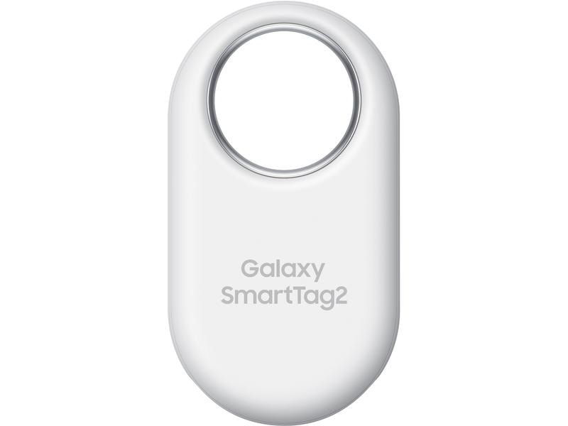 Samsung Galaxy SmartTag2 Weiss Kompakter Schlüsselfinder für Samsung Galaxy Smartphones und Tablets