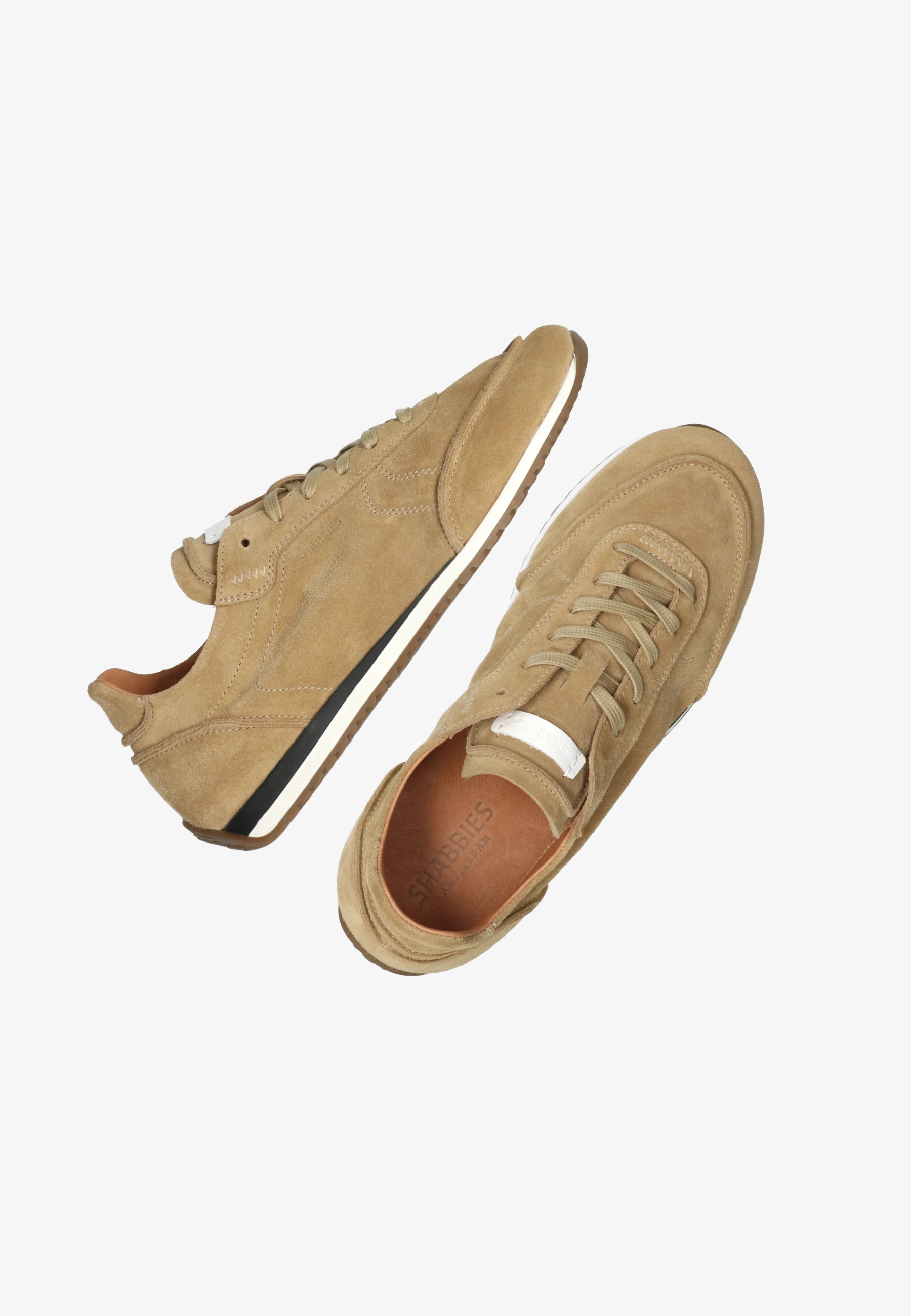 TAYA BASE Sneaker suede Sand