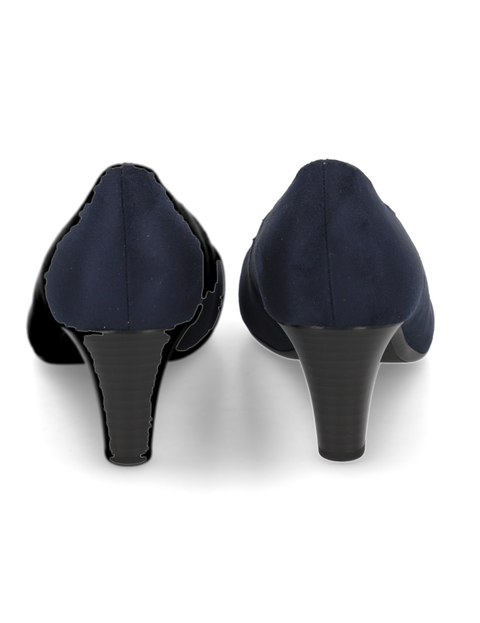Veloursleder Pumps