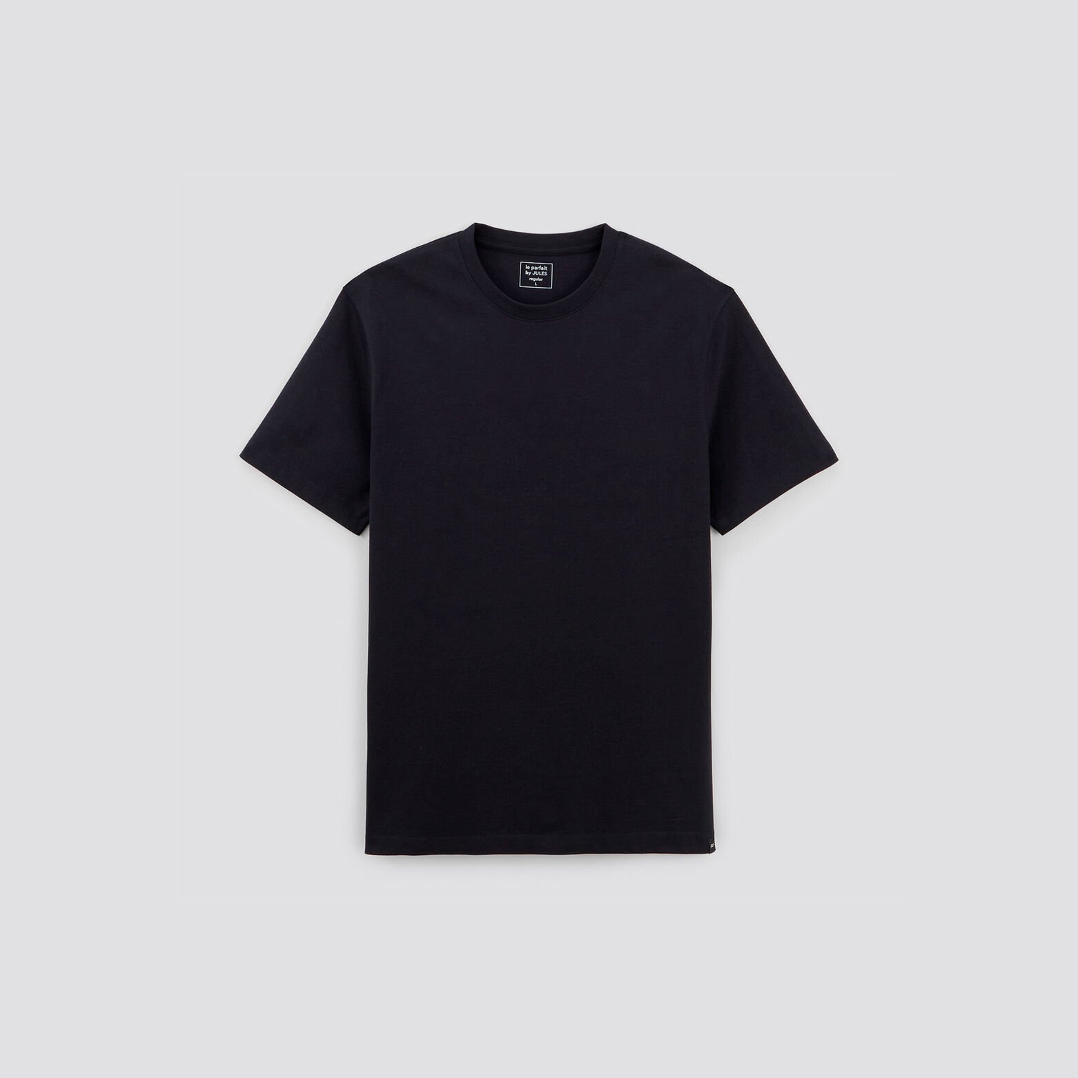 Tee shirt 'le parfait by JULES' coton issu de l'ag Bleu foncé