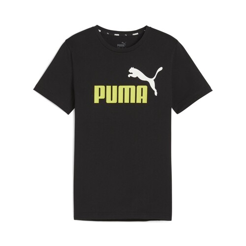Puma - ESS+ 2 COL LOGO TEE B - Noir